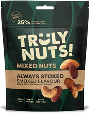 Truly Nuts! Always Stoked Smoked Mixed Nuts 960g | Baked Not Fried