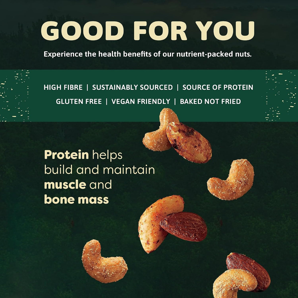 Truly Nuts! Always Stoked Smoked Mixed Nuts 960g | Baked Not Fried
